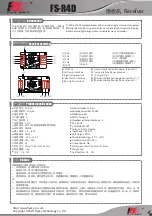 Предварительный просмотр 1 страницы Fly Sky FS-R4D User Manual