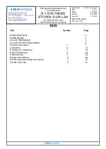 Preview for 6 page of Fly Synthesis Storch S 500 LSA Pilot Operating Handbook And Training Manual