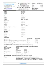 Preview for 9 page of Fly Synthesis Storch S 500 LSA Pilot Operating Handbook And Training Manual