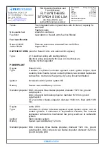 Preview for 10 page of Fly Synthesis Storch S 500 LSA Pilot Operating Handbook And Training Manual