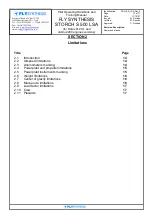 Preview for 13 page of Fly Synthesis Storch S 500 LSA Pilot Operating Handbook And Training Manual