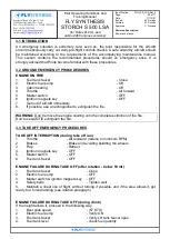 Preview for 20 page of Fly Synthesis Storch S 500 LSA Pilot Operating Handbook And Training Manual