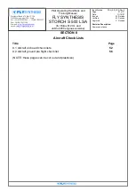 Preview for 51 page of Fly Synthesis Storch S 500 LSA Pilot Operating Handbook And Training Manual