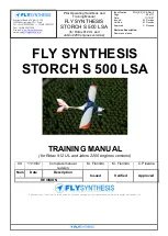 Preview for 58 page of Fly Synthesis Storch S 500 LSA Pilot Operating Handbook And Training Manual