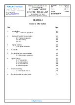 Preview for 60 page of Fly Synthesis Storch S 500 LSA Pilot Operating Handbook And Training Manual