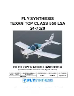 Fly Synthesis TEXAN TOP CLASS 550 LSA Pilot Operating Handbook preview