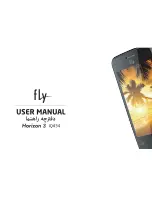 Preview for 1 page of FLY Horizon 3 IQ434 User Manual