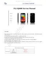 FLY IQ4400 Service Manual preview