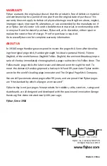 Preview for 4 page of Flybar AERO-3 Owner'S Manual