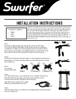 Preview for 1 page of Flybar Swurfer Installation Instructions