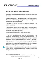 Предварительный просмотр 28 страницы Flybox CHRONO Manual