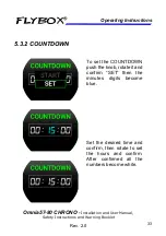 Предварительный просмотр 44 страницы Flybox CHRONO Manual