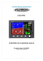 Flybox Eclipse Installation And Operating Manual preview