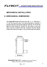 Предварительный просмотр 16 страницы Flybox Fuel L-P Installation And User Manual, Safety Instructions And Warning Booklet