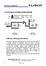 Предварительный просмотр 25 страницы Flybox Fuel L-P Installation And User Manual, Safety Instructions And Warning Booklet