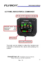 Предварительный просмотр 28 страницы Flybox Fuel L-P Installation And User Manual, Safety Instructions And Warning Booklet