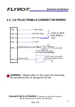 Preview for 22 page of Flybox Omnia57 ALTI-VARIO Installation And User Manual