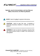 Preview for 6 page of Flybox Omnia57 G-METER Installation And User Manual