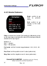 Preview for 33 page of Flybox Omnia57 G-METER Installation And User Manual