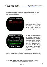 Preview for 40 page of Flybox Omnia57 G-METER Installation And User Manual