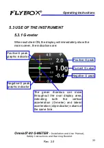 Preview for 44 page of Flybox Omnia57 G-METER Installation And User Manual