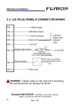 Preview for 21 page of Flybox Omnia57 ROTOR Installation And User Manual