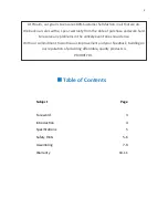 Preview for 2 page of Flycam FLOWLINE 600N Instruction Manual