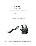 Предварительный просмотр 1 страницы Flycam Galaxy Arm & Vest Instruction Manual