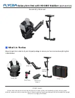 Preview for 1 page of Flycam Galaxy Assembly Manual