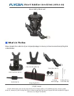 Preview for 1 page of Flycam Vista-II Assembly Manual