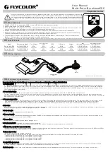 Flycolor Raptor BLS Series User Manual preview