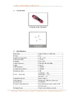 Preview for 2 page of Flycomos TK02A User Manual