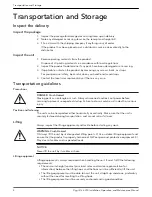 Предварительный просмотр 10 страницы FLYGT 3126.290 Installation, Operation And Maintenance Manual