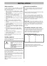 Preview for 7 page of FLYGT JA-112-P5-3085-460 Installation, Care And Maintenance