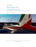 Предварительный просмотр 1 страницы Flying Quixote Aermacchi MB339A User Manual