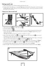 Предварительный просмотр 6 страницы Flying tent 000011 Instruction Manual