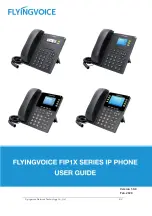 Flying Voice FIP1 Series User Manual предпросмотр