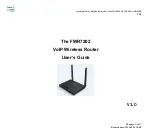 Flying Voice FWR7202 User Manual preview