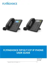 Flyingvoice FIP10CP User Manual предпросмотр