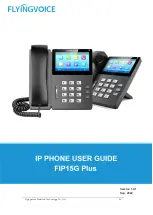 Flyingvoice FIP15G Plus User Manual preview