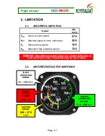 Предварительный просмотр 7 страницы Flyitalia MD-3 Rider Pilot'S Operating Handbook And Flight Manual