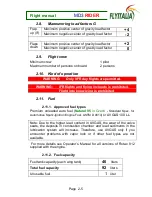 Preview for 11 page of Flyitalia MD-3 Rider Pilot'S Operating Handbook And Flight Manual