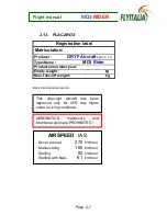 Preview for 13 page of Flyitalia MD-3 Rider Pilot'S Operating Handbook And Flight Manual