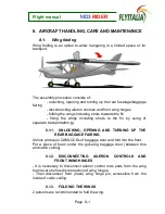 Preview for 53 page of Flyitalia MD-3 Rider Pilot'S Operating Handbook And Flight Manual