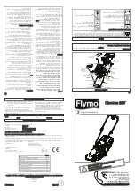 Flymo Chevron 32V Original Instructions предпросмотр