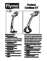 Flymo Contour Cordless XT Original Instructions Manual preview