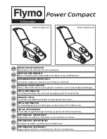 Flymo EASI GLIDE 330VX Important Information Manual предпросмотр