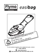 Предварительный просмотр 1 страницы Flymo easibag Instructions Manual