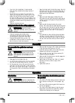 Preview for 14 page of Flymo EasiSaw 350E Operator'S Manual