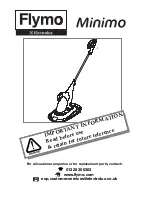 Предварительный просмотр 1 страницы Flymo MINIMO Important Information Manual